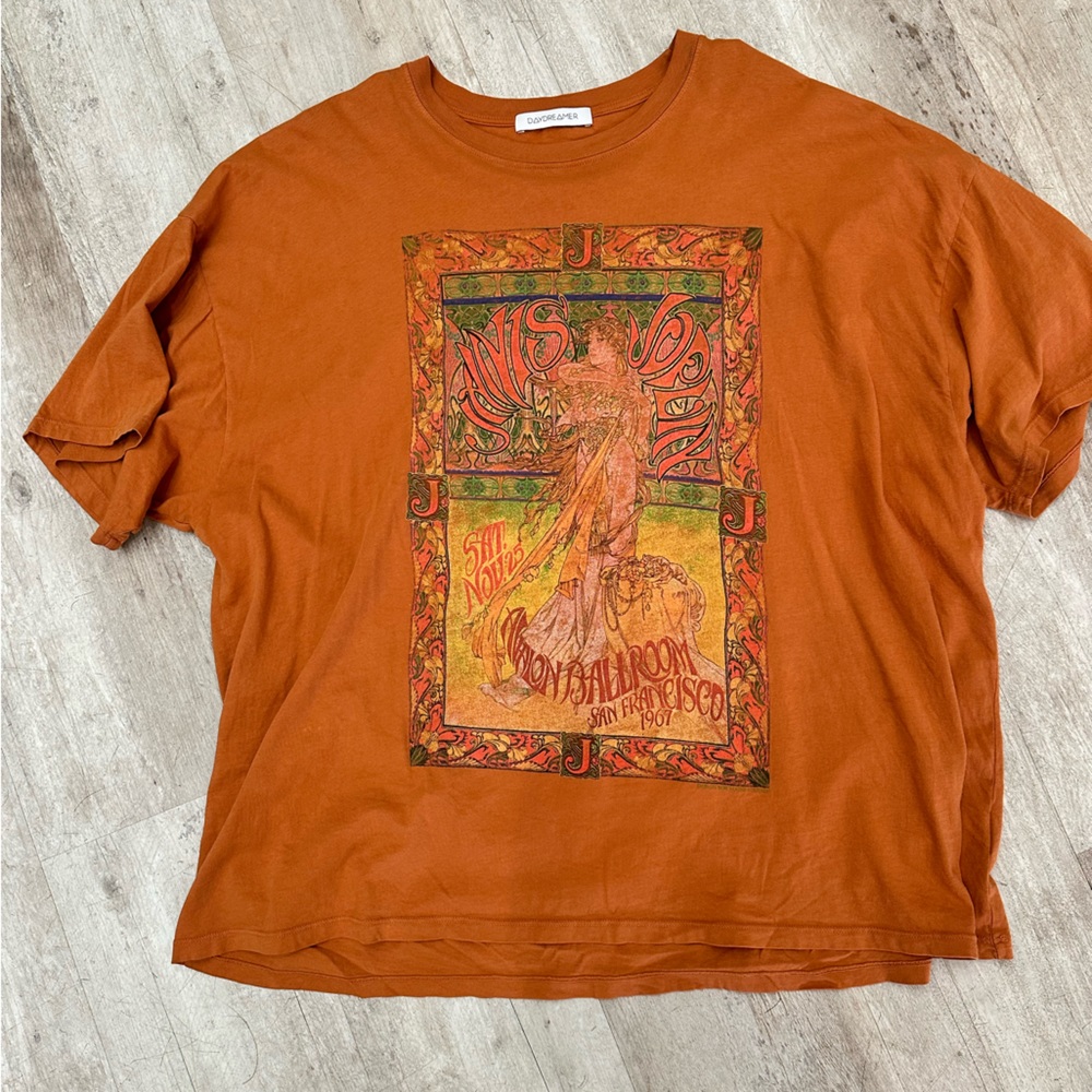 daydreamer Janis Joplin band tee